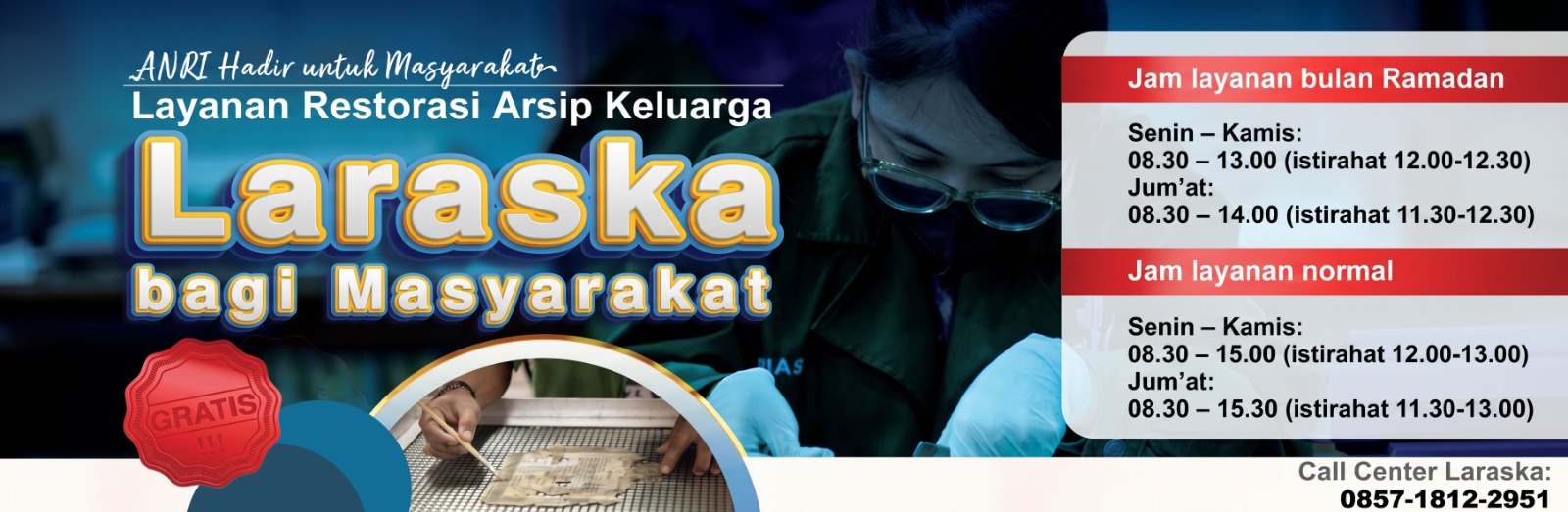 Layanan Restorasi Arsip Keluarga, Gratis!